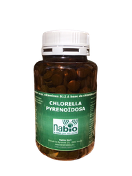 [CHLO600] Chlorella pyrénoïdosa NABIO, 600cpr à 250mg, 150gr.