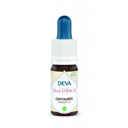 [DBCENT10] Elixir floral Dr BACH de DEVA BIO, Centaurée/Centaury 10ml