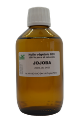 [HVJOJO250] Huile végétale Jojoba vierge BIO (simmondsia chinensis) 250ml