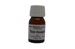 [HVROSEMUS30] Huile végétale Rose musquée vierge (rosa rubiginosa) 30ml
