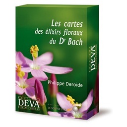[CADEROI38] Cartes Deroide P., jeux de cartes des 38 fleurs de Bach